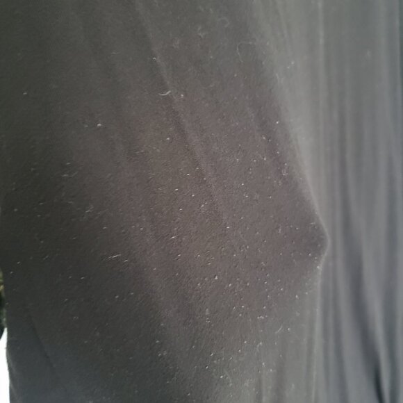 Time and Tru Black Round Neck Sleeveless Stretchy Dress w/ Pockets Size XXL - Picture 10 of 10